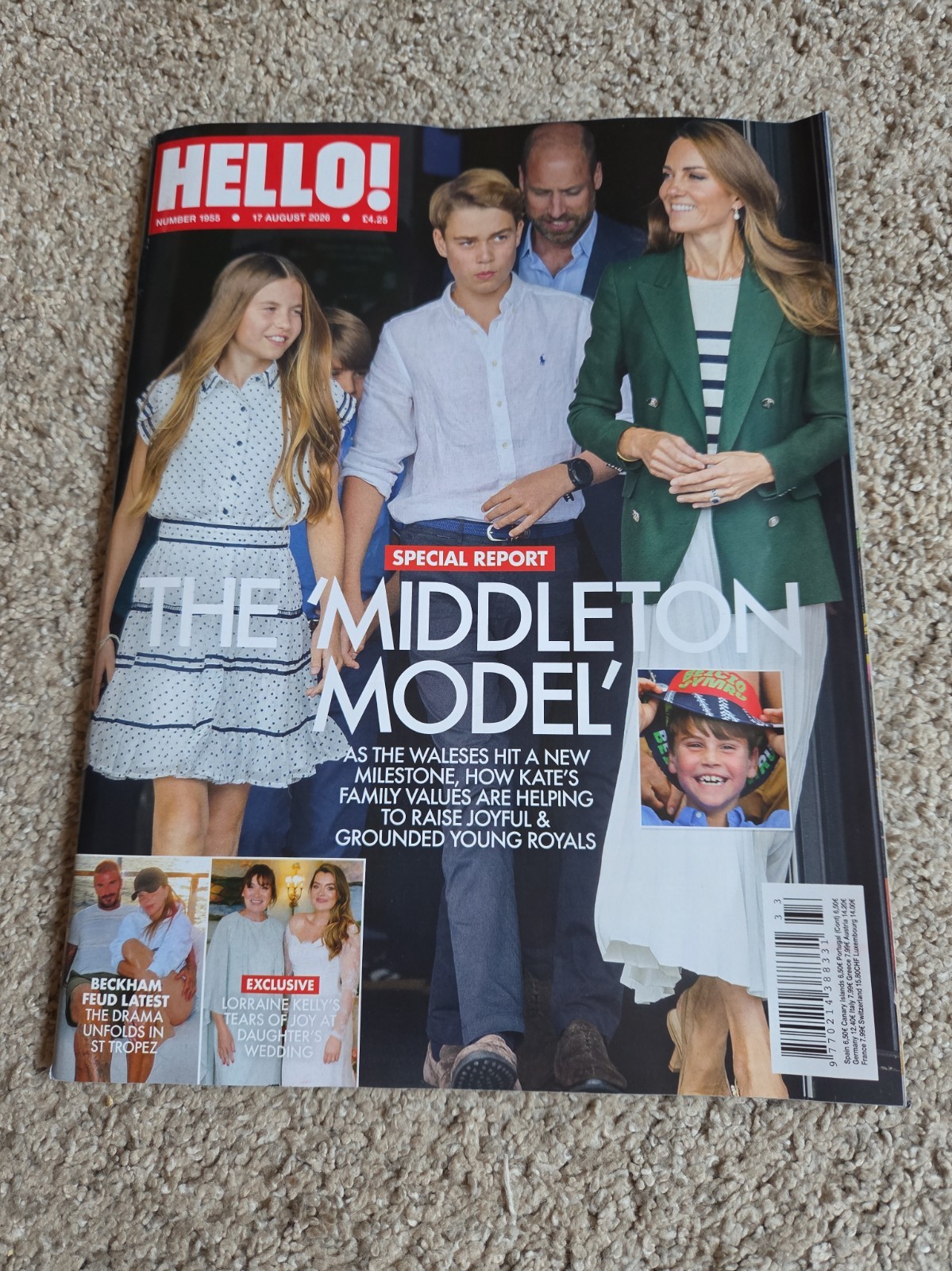 UK Hello Magazine 1955: Kate Middleton, Royal Children, Eugene, Halle Berry