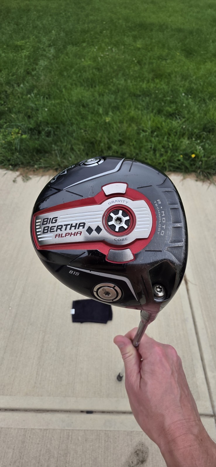 RARE JDM Callaway Big Bertha Alpha 815 Double Diamond Driver Rogue 60 Stiff