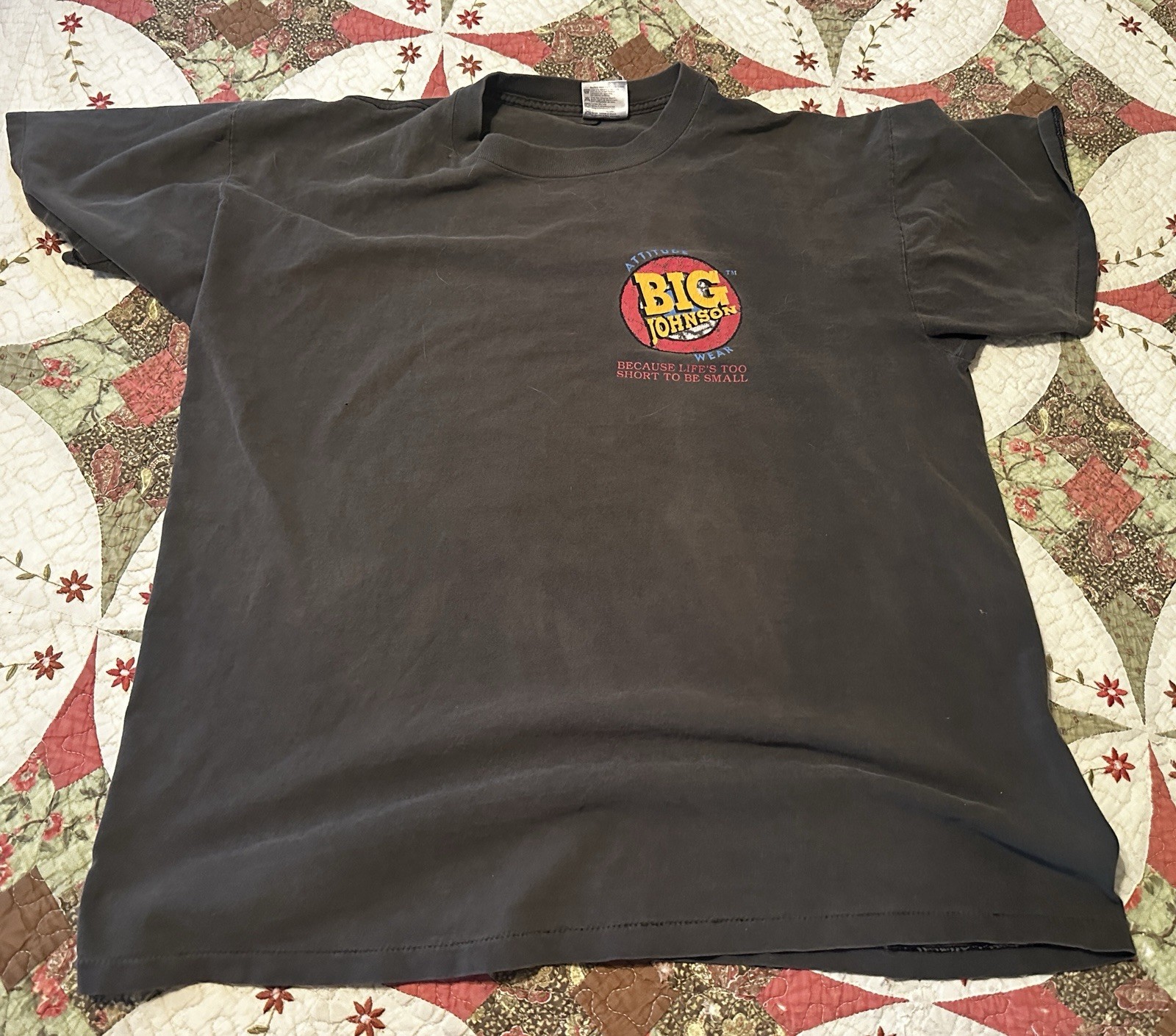 VINTAGE ONEITA POWER-T BIG JOHNSON SINGLE STITCH SHIRT XL 1994 PREOWNED