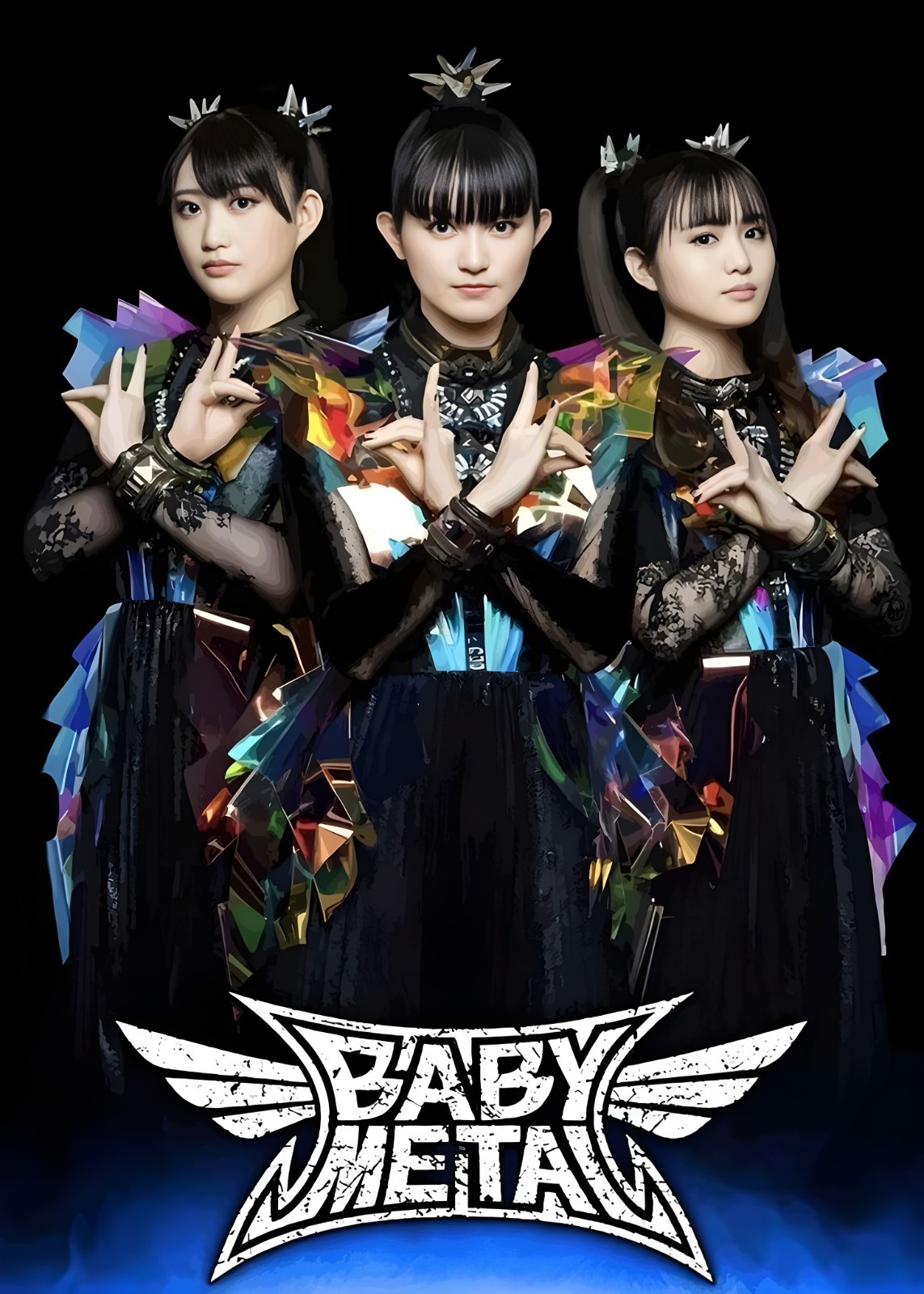 11x14 BABYMETAL Poster Brand New Su-Metal MoaMetal MomoMetal 