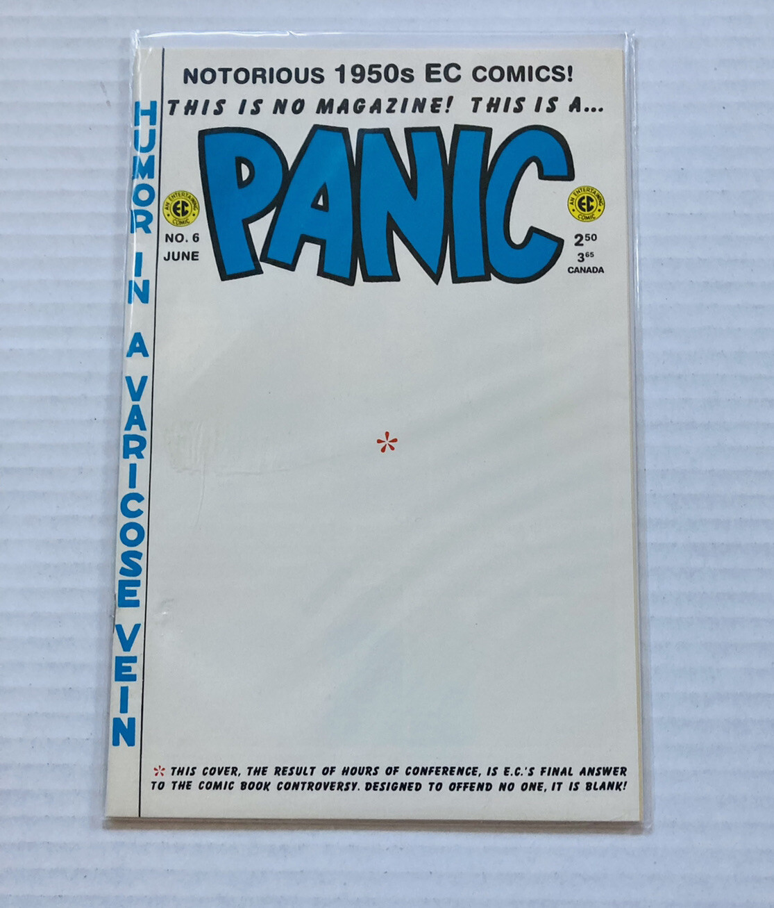 PANIC No. 6 Reprint Edition EC Comics Humor In A Varicose Vein 2B PANIC No. 6 Reprint Edition EC Comics Humor In A Varicose Vein 2B