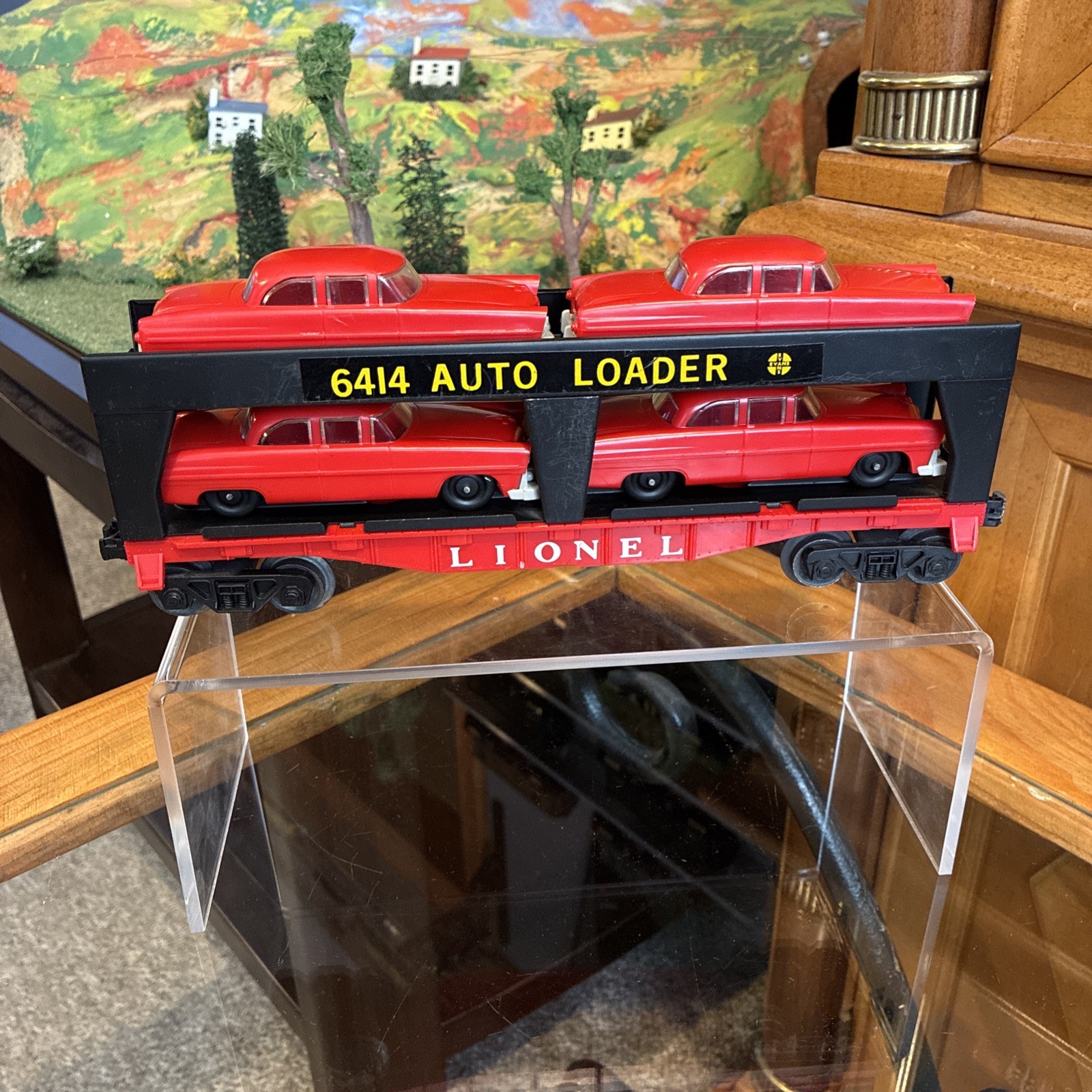 ~Mint UnRun~Lionel Postwar ~GLEN UHL~6414 Evan’s Auto Loader 200 Produced
