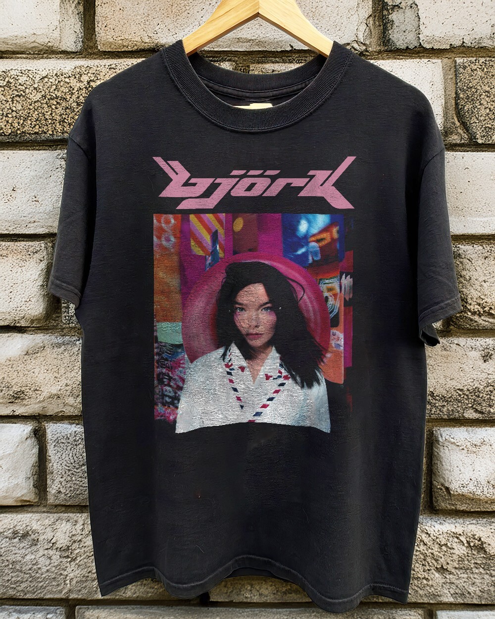 Björk Tour 1996 Vintage Concert T-Shirt