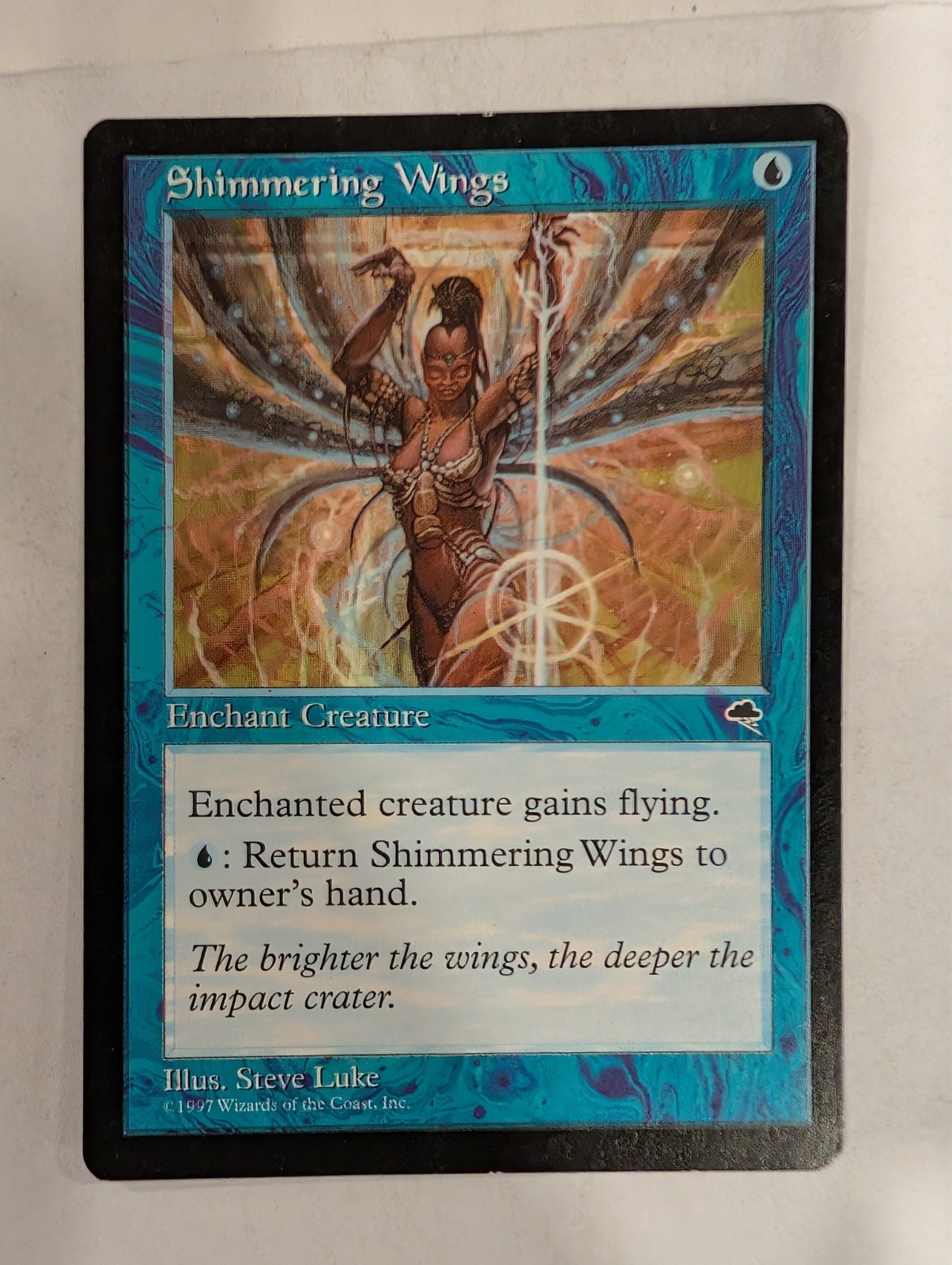 Shimmering Wings - Magic the Gathering MTG Tempest Nice
