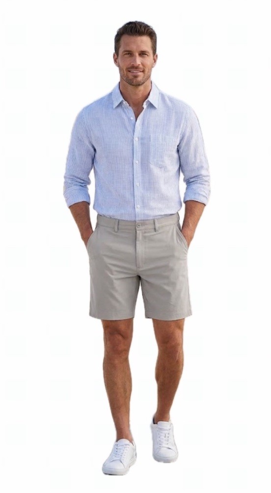 VINTAGE 1946 MENS 42 HEATHER SAND ZIPPER POCKETS BELT LOOPS DRESS SHORTS NWT VINTAGE 1946 MENS 42 HEATHER SAND ZIPPER POCKETS BELT LOOPS DRESS SHORTS NWT