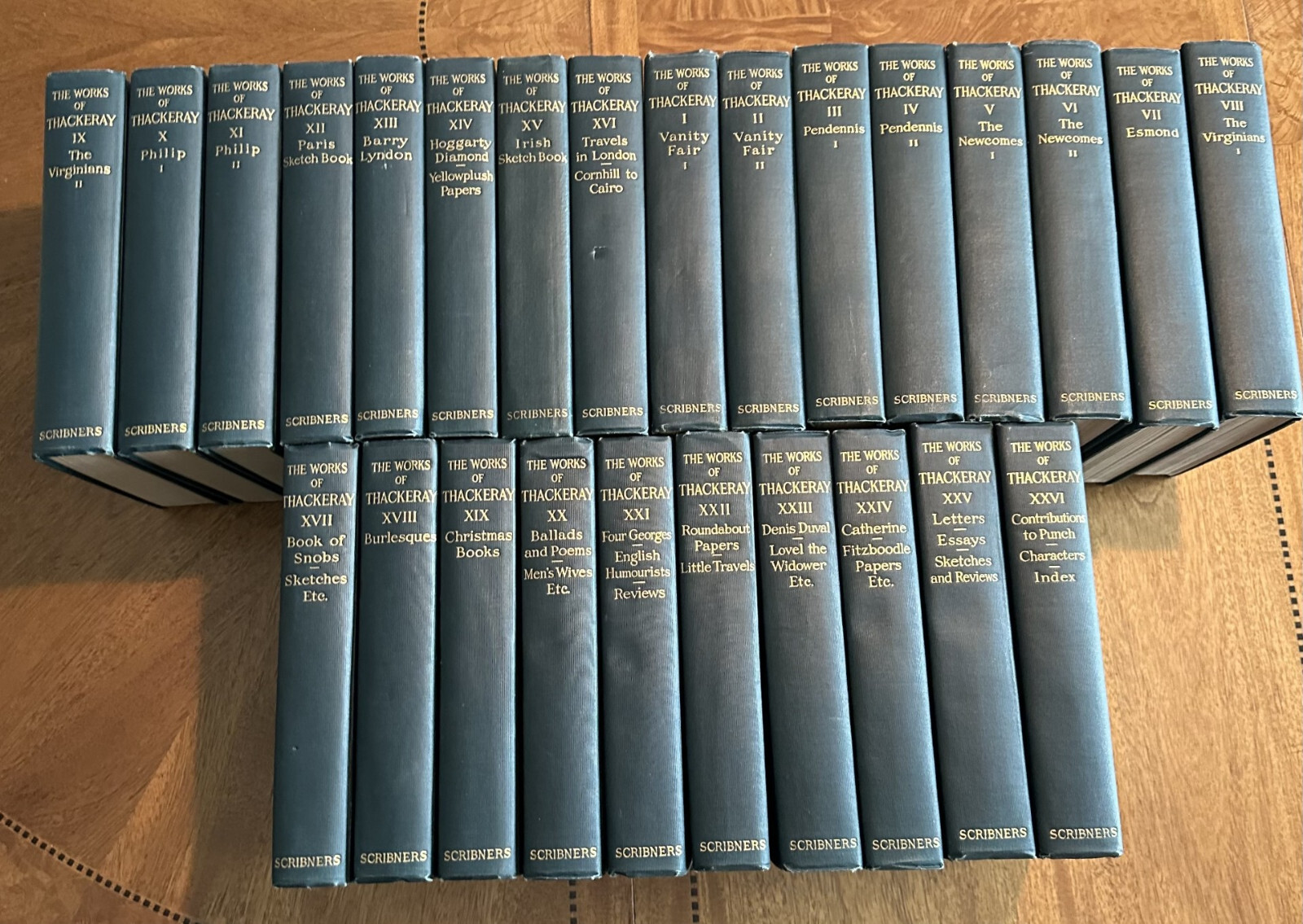 The Works of William Makepeace Thackery Cornhill Edition 1911 26 volumes The Works of William Makepeace Thackery Cornhill Edition 1911 26 volumes