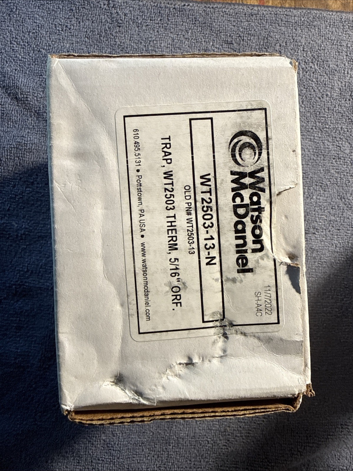 Watson McDaniel WT2503-13-N 3/4” Steam Trap NEW IN BOX
