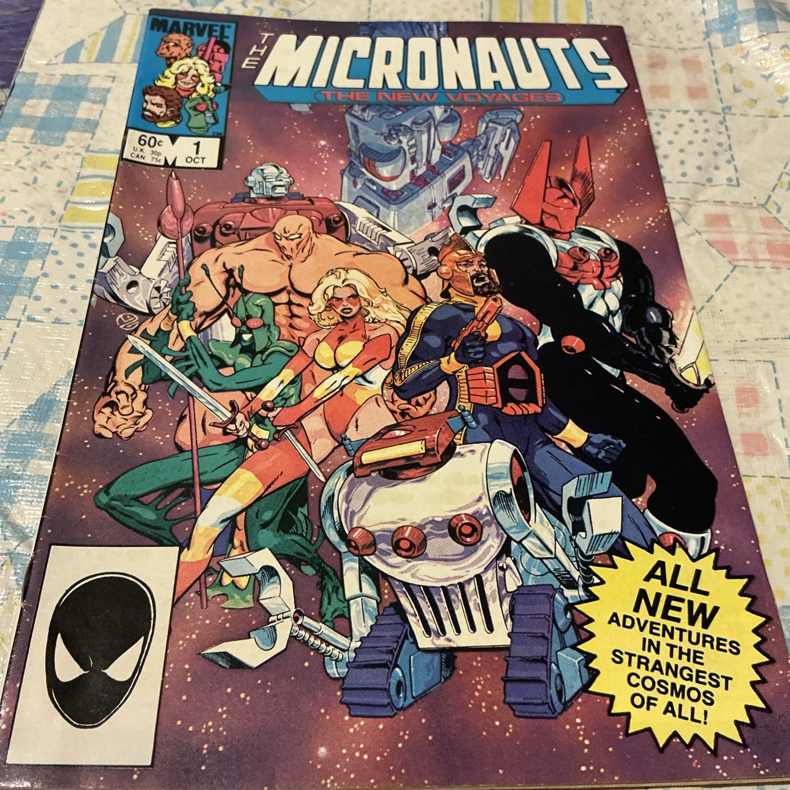Micronauts The New Voyages #1 (Marvel Comics 1984) Excellent Condition 