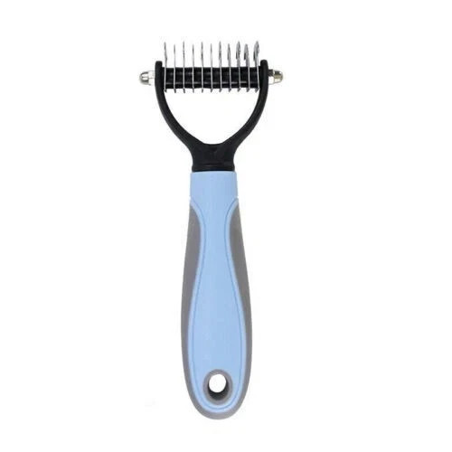 Professional Pet Grooming Tool 2 Sided Undercoat Dog Cat Shedding Comb Brush Pet