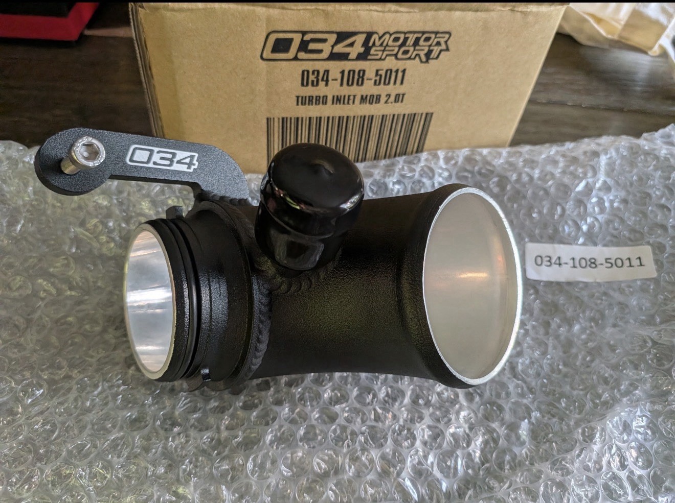 034 Motorsport Inlet Turbo Pipe Fits 1.8T And 2.0TMQB