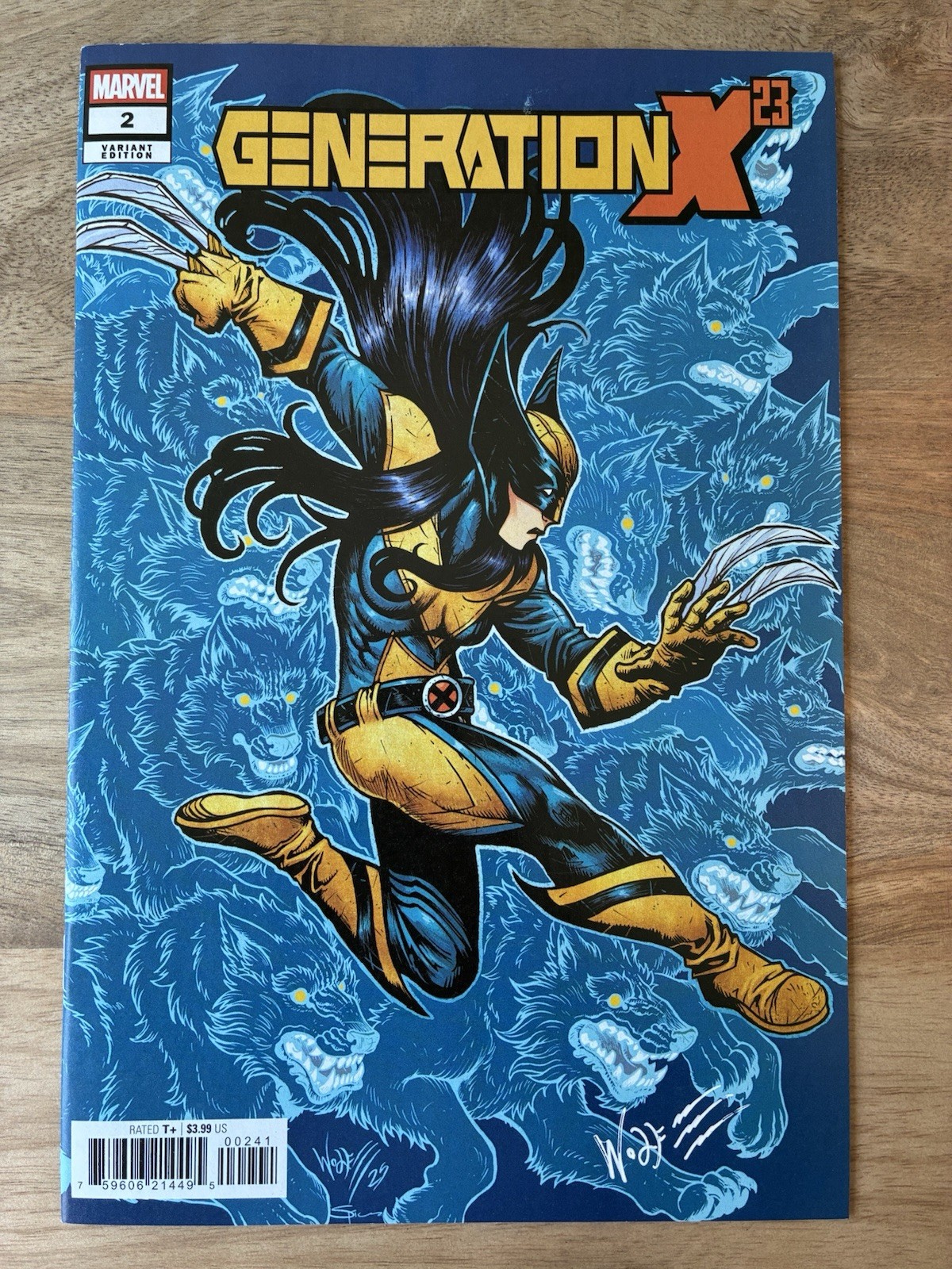 Marvel Generation X-23 #2 Variant Signed By Maria Wolf