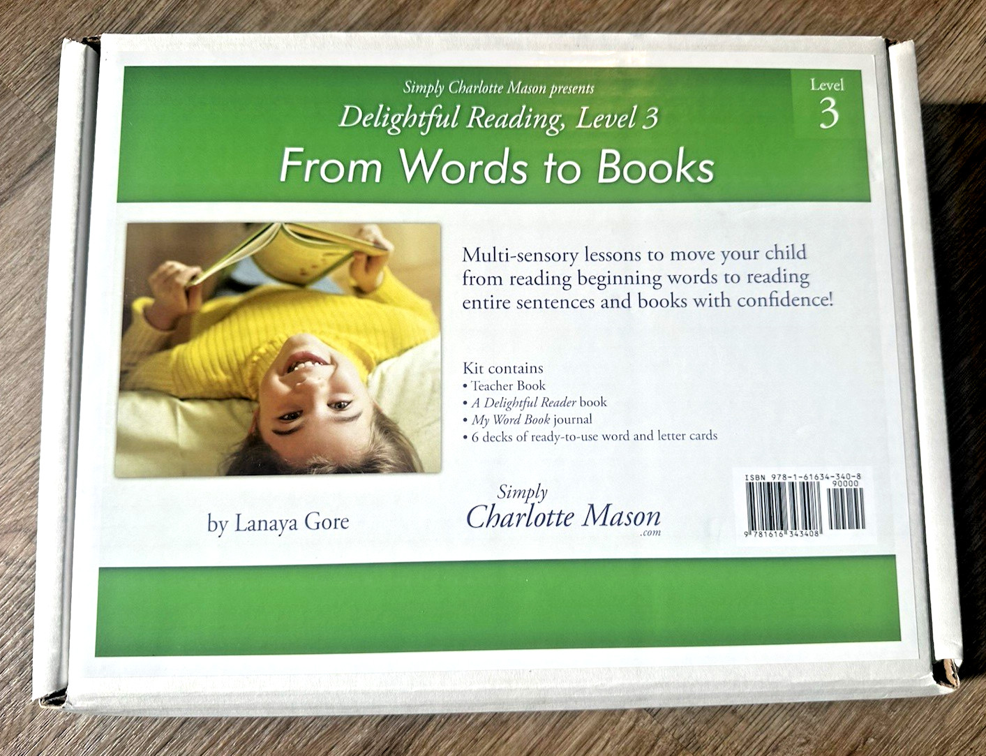 SIMPLY CHARLOTTE MASON:  Delightful Reading Kit--LEVEL 3--From Words to Books