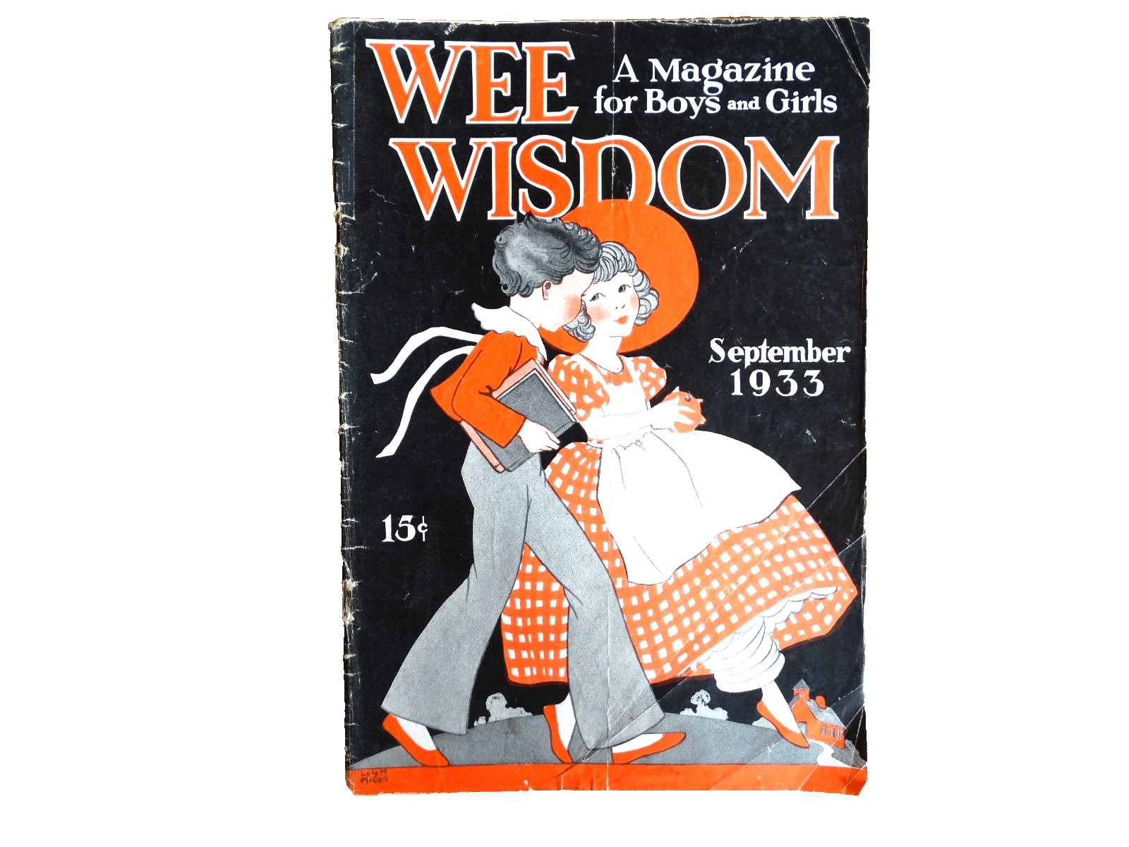 WEE WISDOM – September 1933 – Walking to School