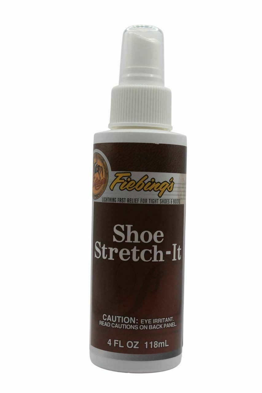 Fiebing's Shoe Stretch-It Spray 4 oz - Liquid Leather Softener & Stretcher