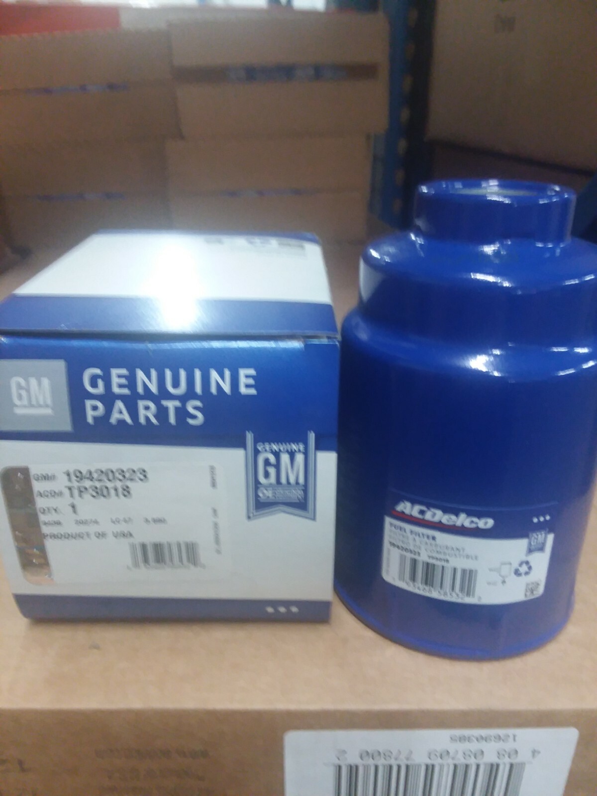 TP3018 AC DELCO DIESEL FUEL FILTER TP3012 19305685 12664429 12633243 NEW DURAMAX TP3018 AC DELCO DIESEL FUEL FILTER TP3012 19305685 12664429 12633243 NEW DURAMAX