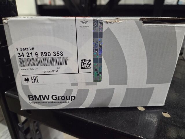 Genuine BMW Brake Pads Rear 34-21-6-890-353