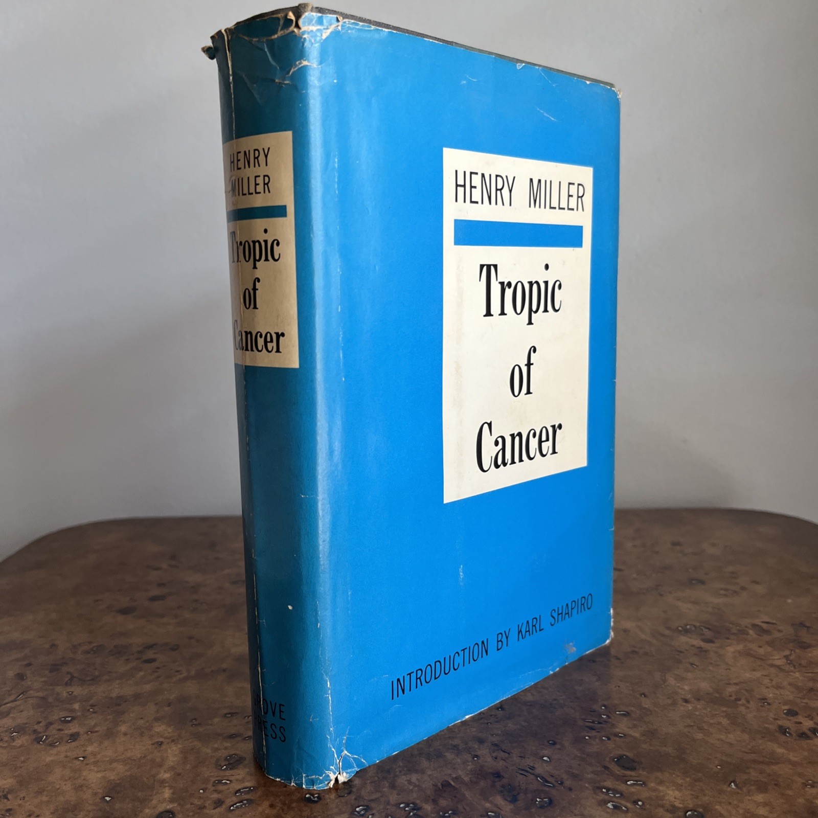 Tropic Of Cancer Henry Miller HC/DJ Grove Press 1961 First Edition, 1st Printing
