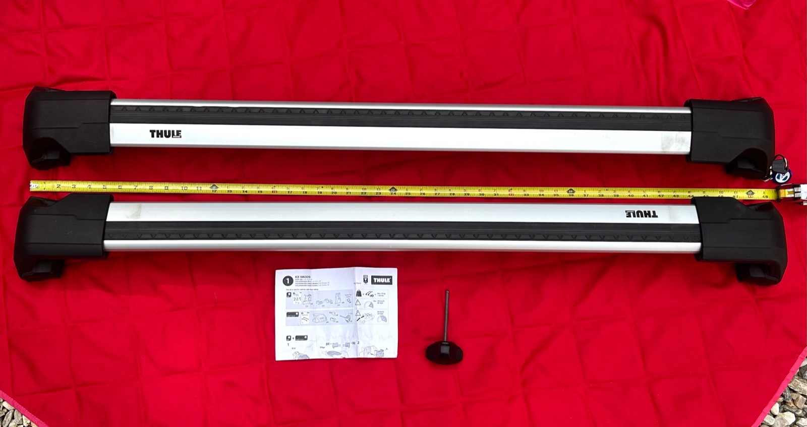 Thule Wingbar Edge Roof Rack System Complete - Excellent Condition