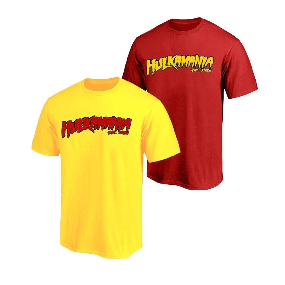 Hulk Hogan Hulkamania-The Hulkster T SHIRT Size S-5XL