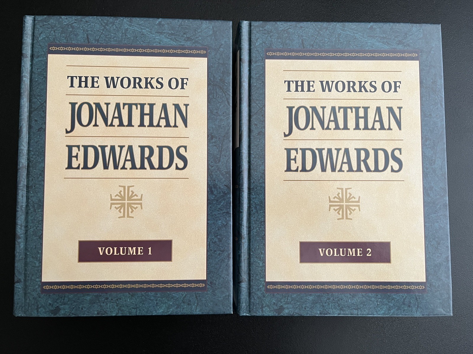 Works of Jonathan Edwards (Hardcover 2-volume set) + Biography