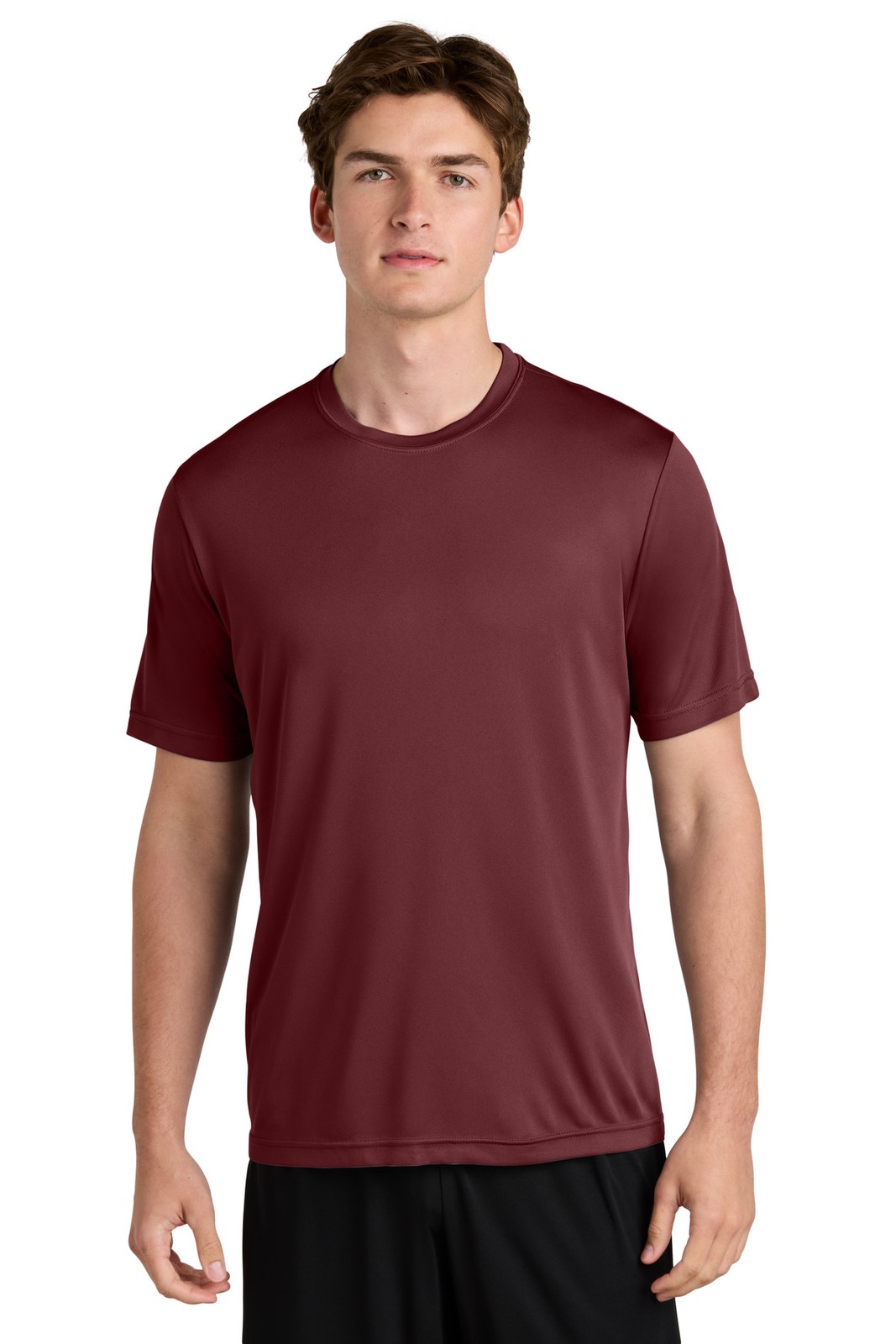 Sport-Tek ST350 Men\'s Polyester Short Sleeve Dri Fit PosiCharge Workout T-Shirt Sport-Tek ST350 Men\'s Polyester Short Sleeve Dri Fit PosiCharge Workout T-Shirt
