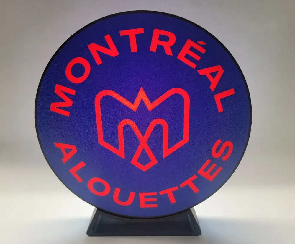 CFL Montreal Alouettes USB LED Lightbox