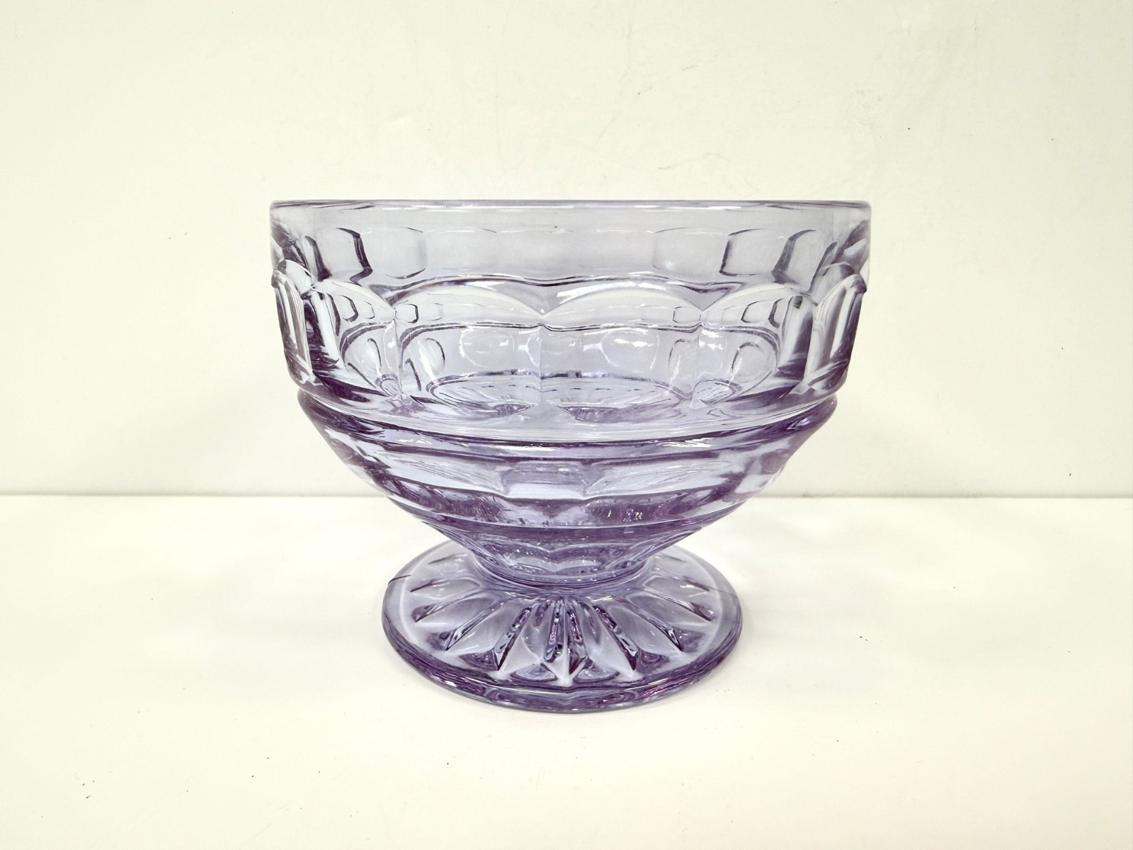 RARE Fostoria Glass Hermitage Wisteria (Neodymium) 3\ RARE Fostoria Glass Hermitage Wisteria (Neodymium) 3\
