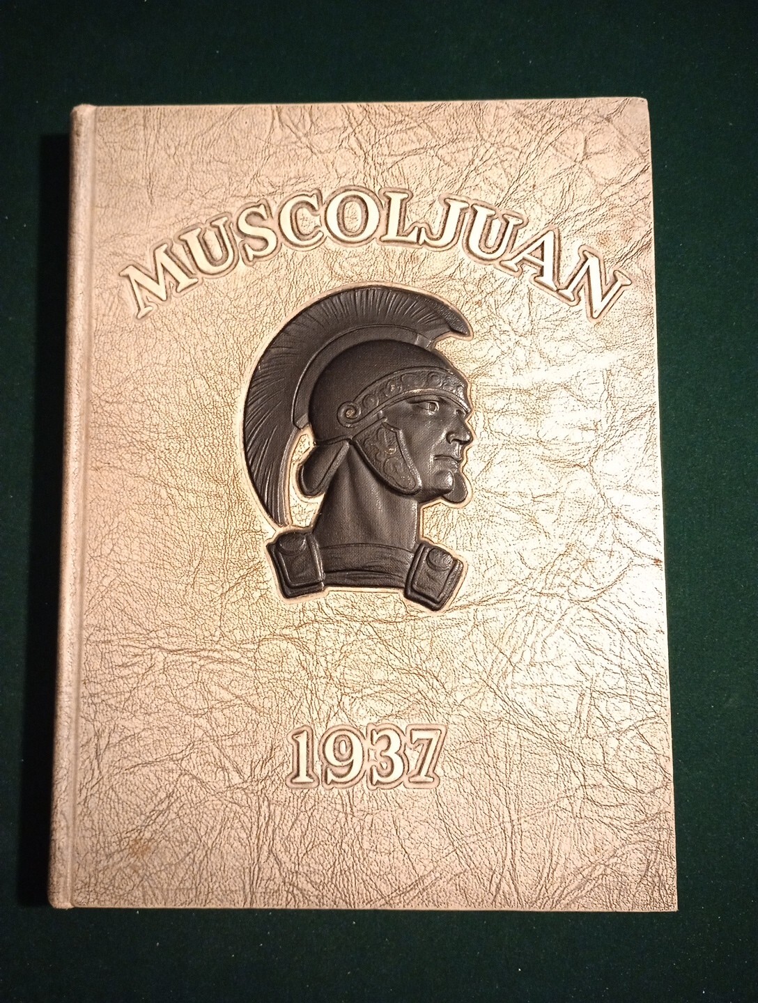 Muscoljuan 1937 Featuring The Class Of \'36 At Muskingum College New Concord, OH
