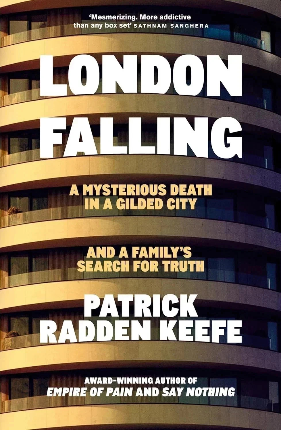 London Falling by Patrick Radden Keefe Paperback New Book USA STOCK