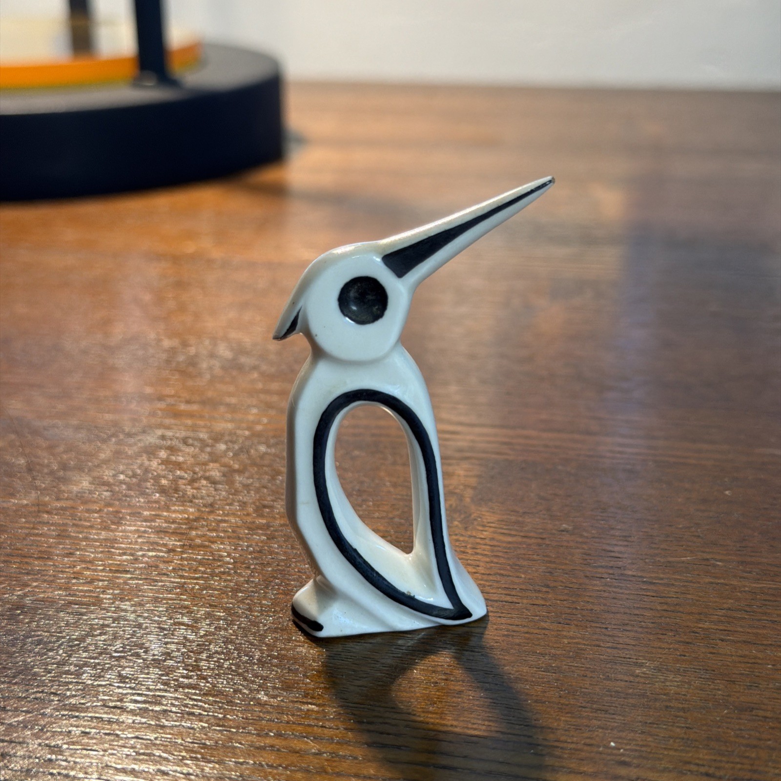 Roger Capron MCM Mini Bird Figurine White 2.75”