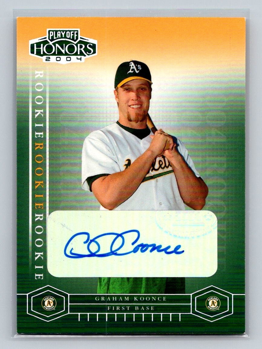 2004 Playoff Honors Rookie Auto Graham Koonce #248 #0357/1000 2004 Playoff Honors Rookie Auto Graham Koonce #248 #0357/1000