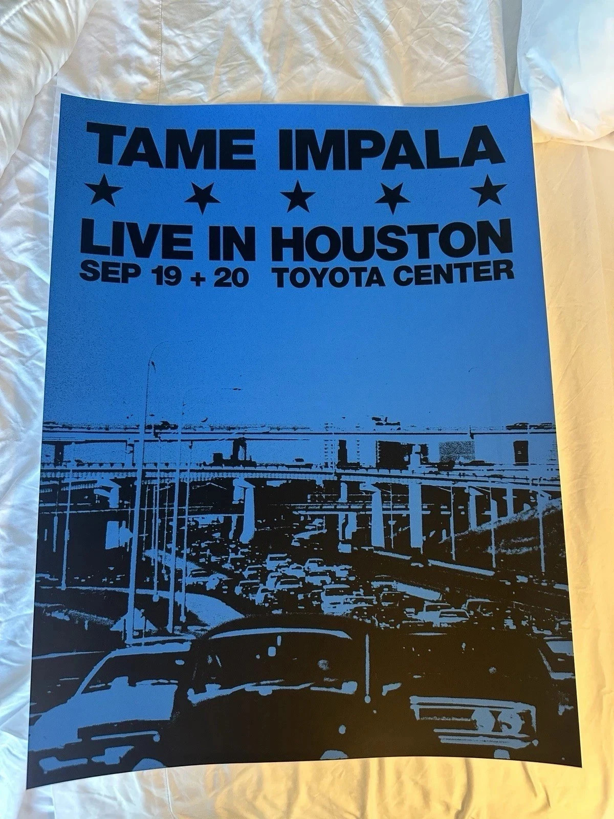 Tame Impala Exclusive Poster Live In Houston At Toyota Center On September 19 20 Tame Impala Exclusive Poster Live In Houston At Toyota Center On September 19 20