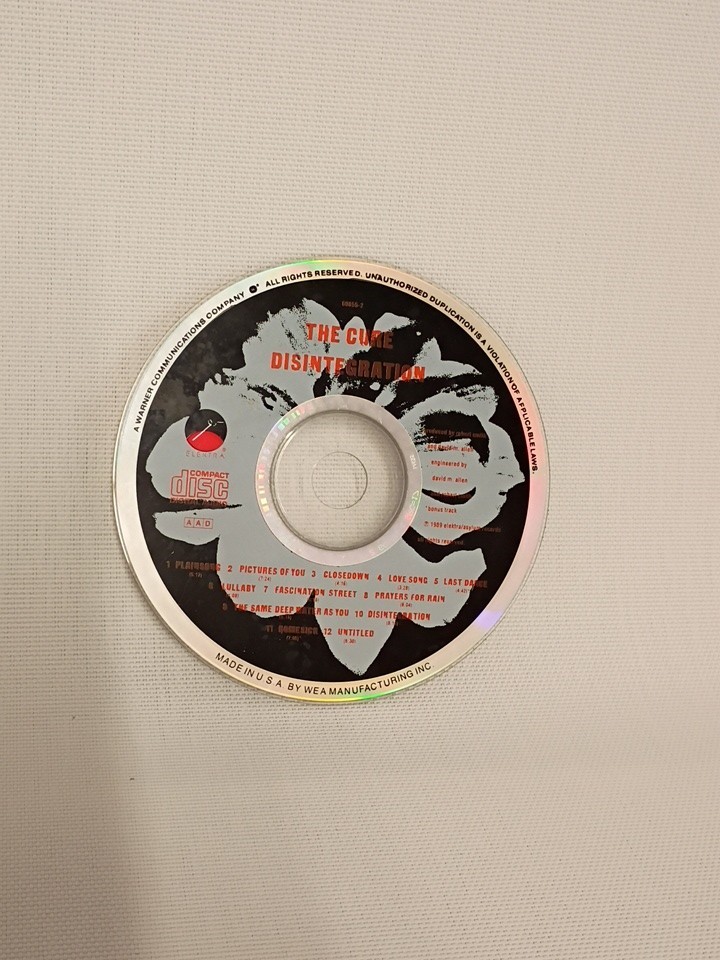 Disintegration by Cure (CD, 1989)