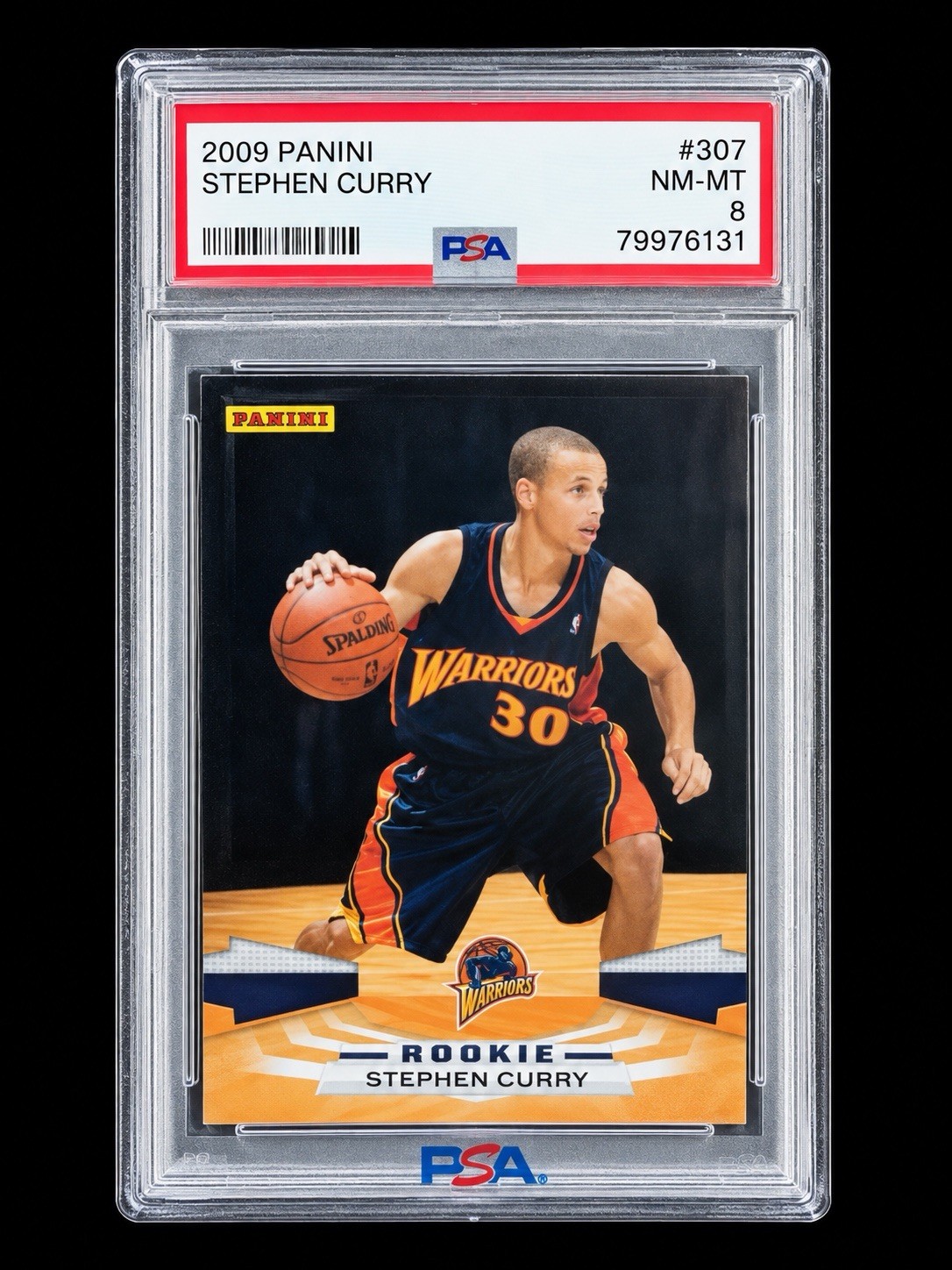 2009-10 Panini - Rookie Stephen Curry #307 (RC) PSA 8 2009-10 Panini - Rookie Stephen Curry #307 (RC) PSA 8