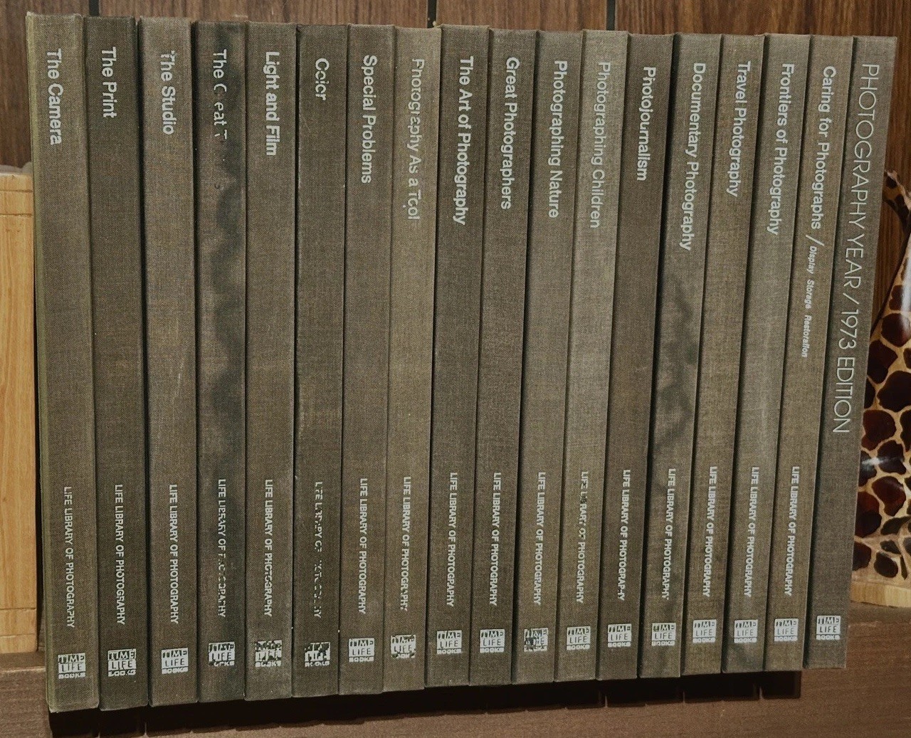 Vintage 1970-1973 Life Library Of Photography Complete 17 Volme Set + Annual