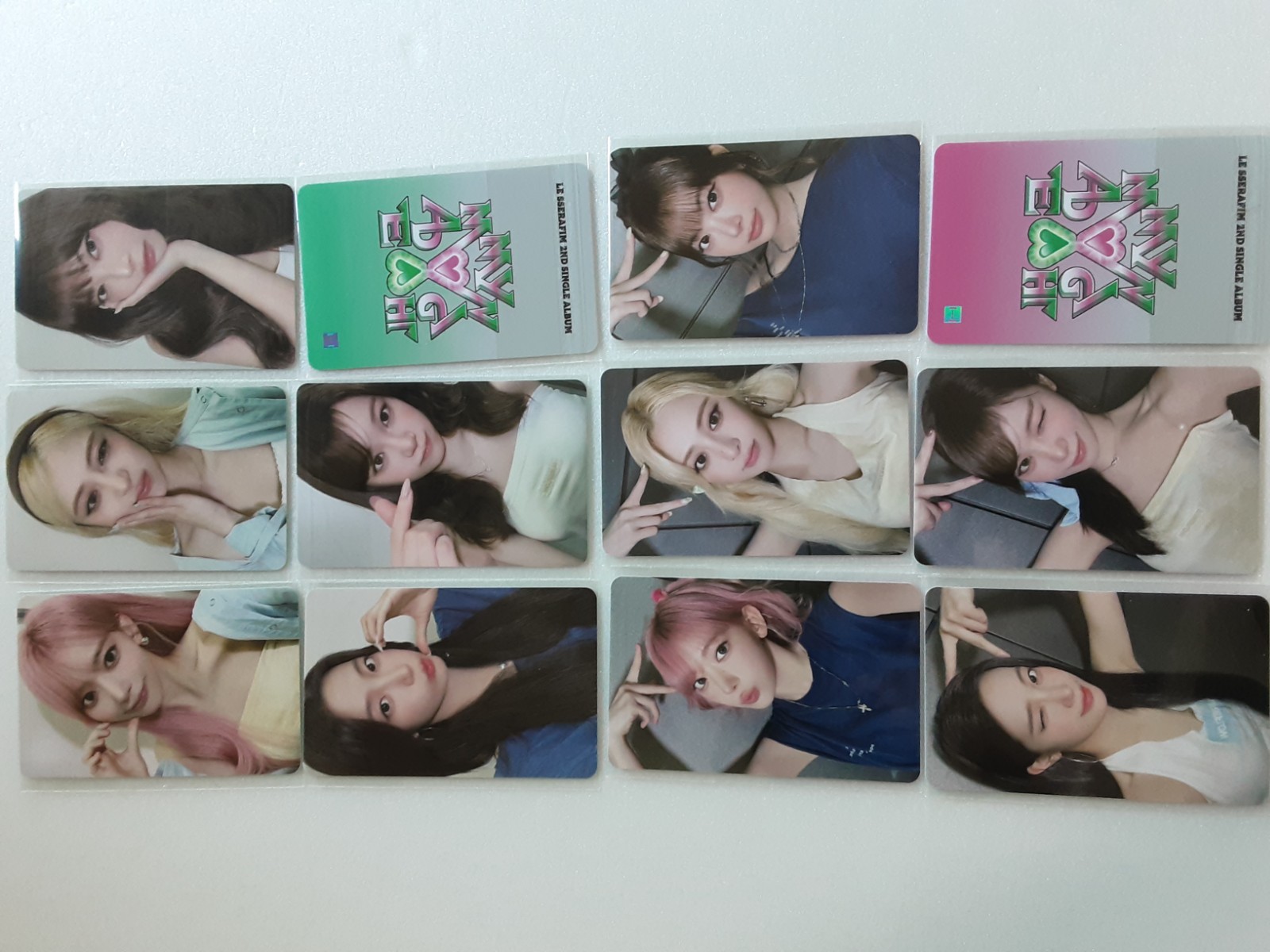 LE SSERAFIM Luckydraw Photocard The 2nd single album \'Made My Night\' 2nd