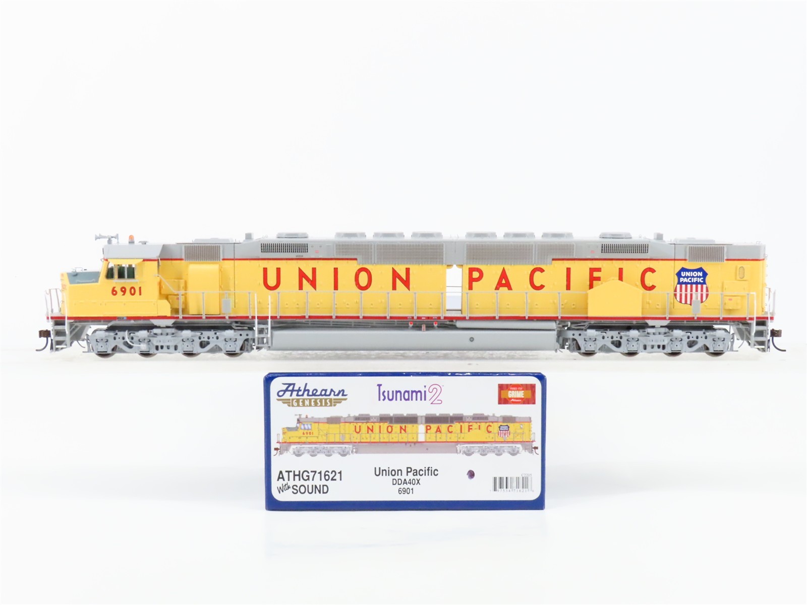 HO Athearn Genesis Primed for Grime ATHG71621 UP DDA40X Diesel #6901 DCC & Sound