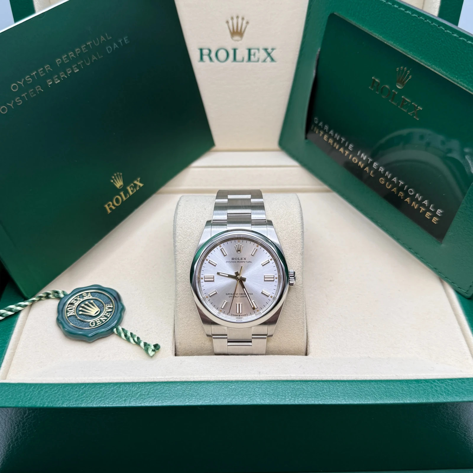 2026 NEW Rolex Oyster Perpetual 36MM - Silver Dial - Ref 126000 Oyster Bracelet.