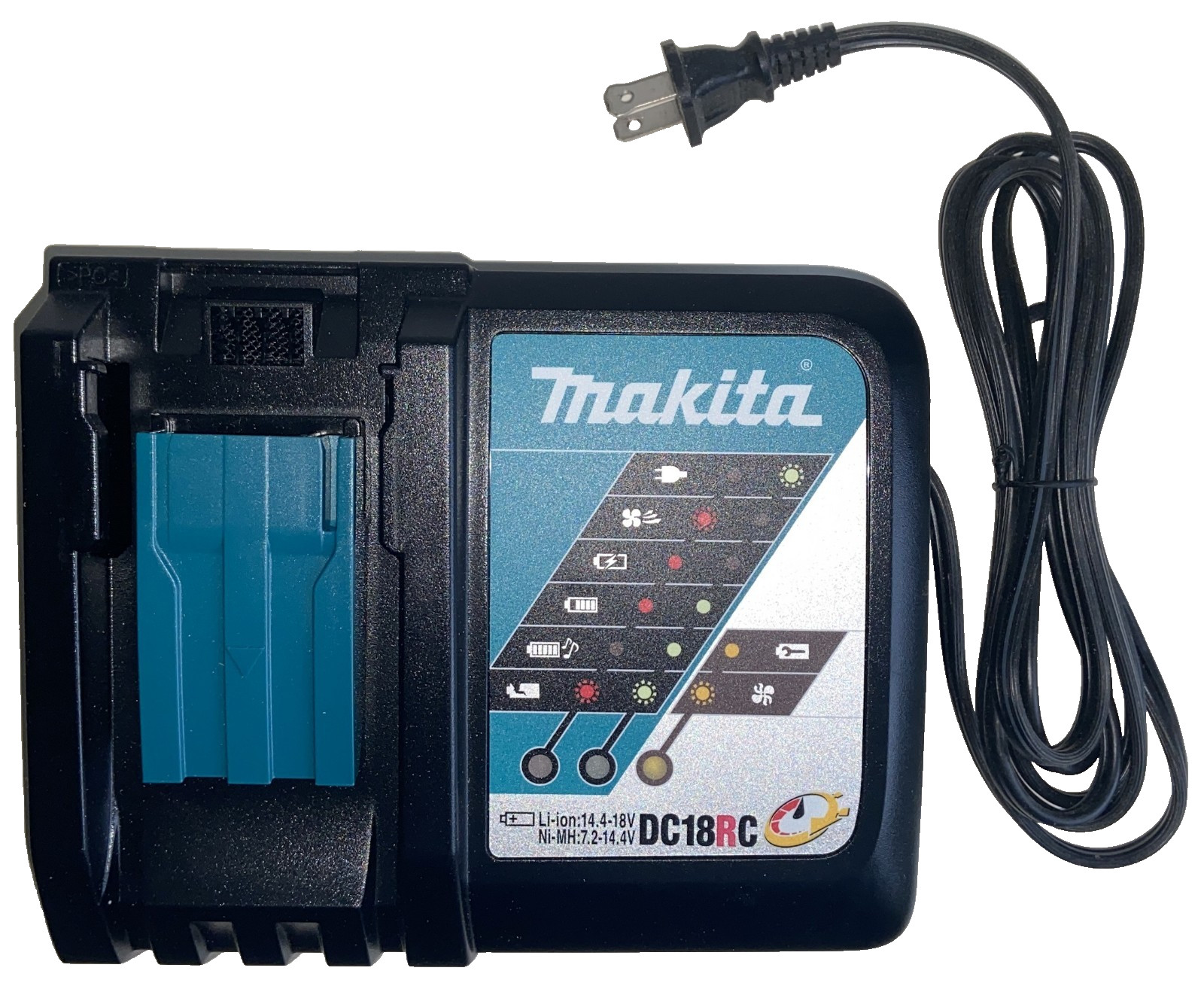 Makita DC18RC Genuine OEM Rapid Optimum Fast Charger 18V NEW