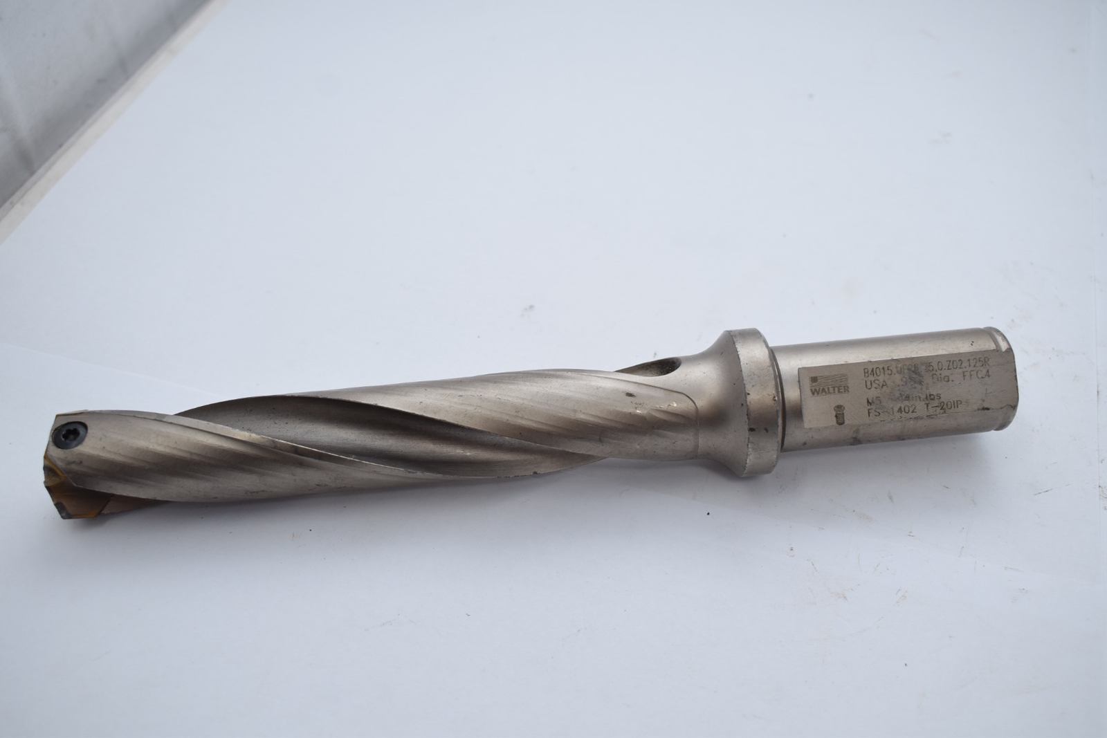 Walter B4015.UF26.25,0.Z02.125R 63/64\'\' Indexable Drill Body 5D 1\'\' Shank 