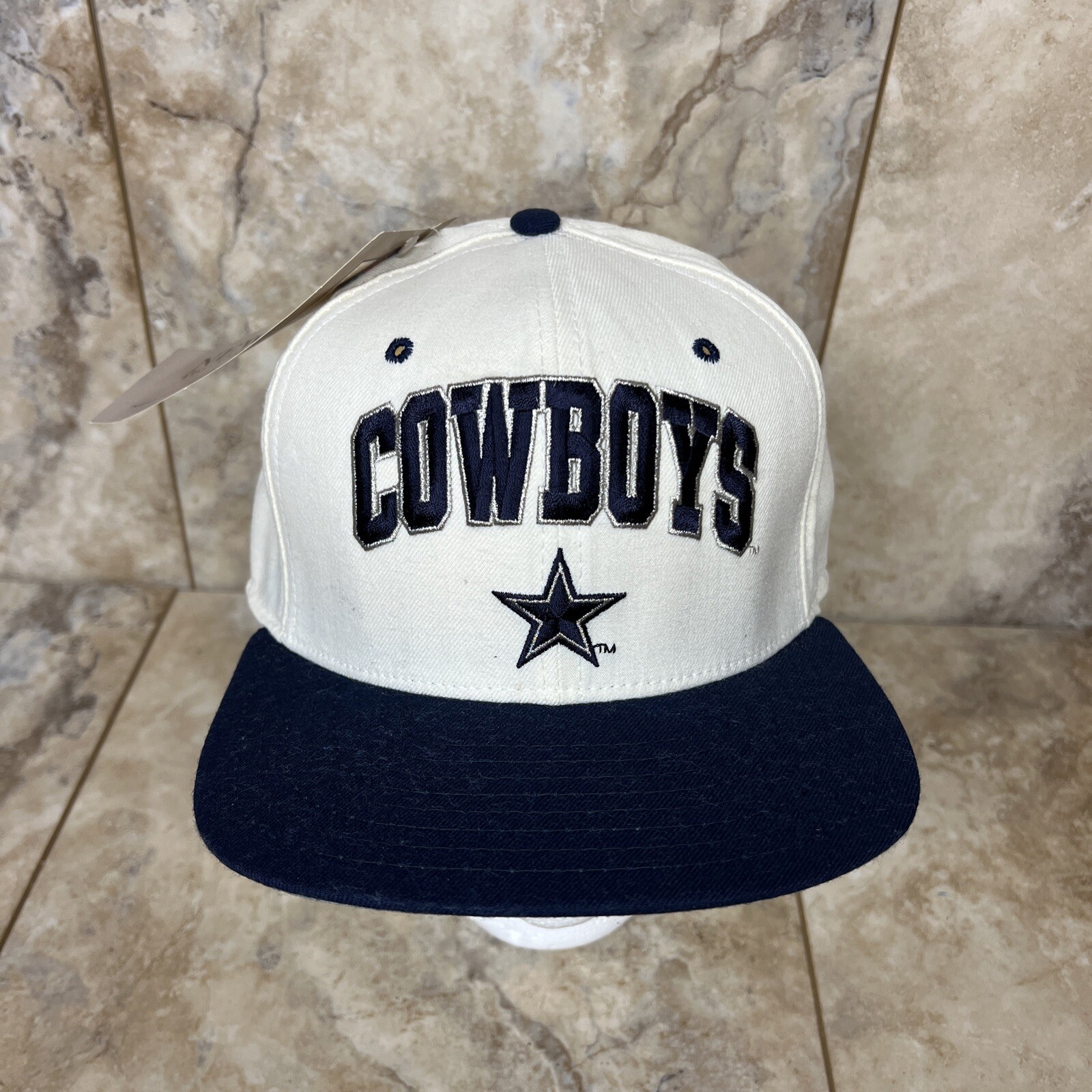 Rare Vtg Dallas Cowboys 90s New Era SnapBack Cap Hat NWT  Deadstock