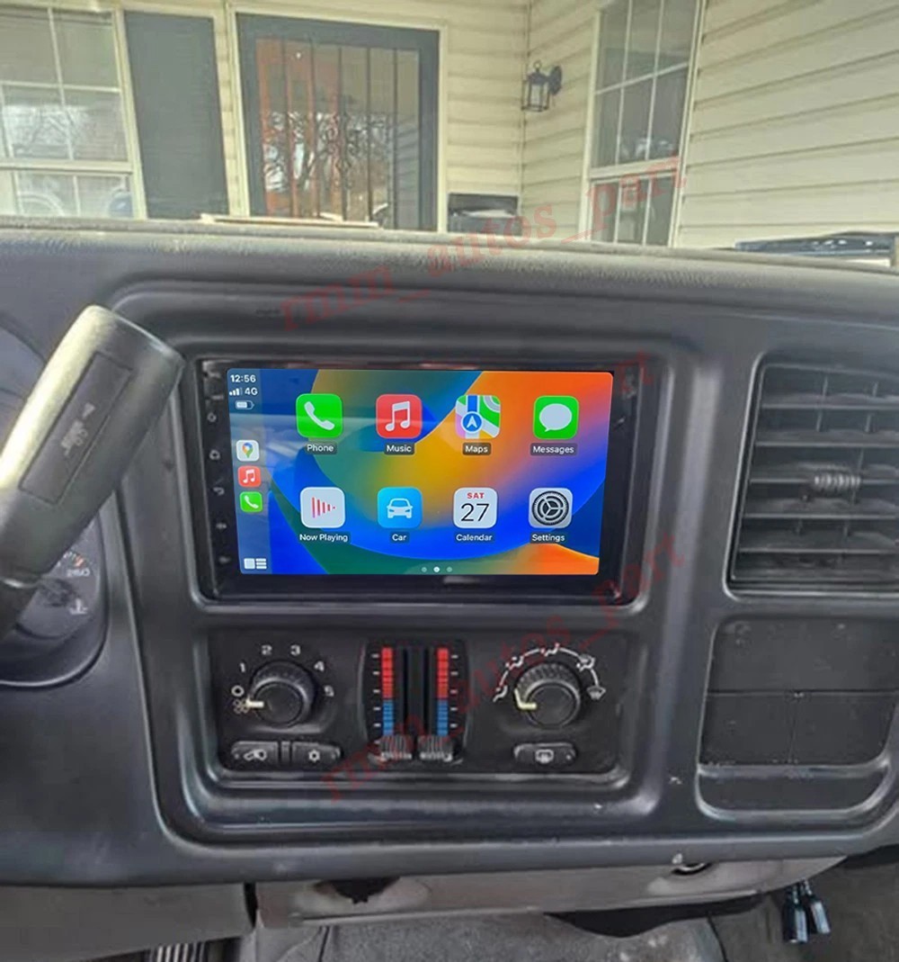 For 2003-2006 Chevy Silverado 1500 2500 Carplay Stereo Radio Android 15 Navi GPS