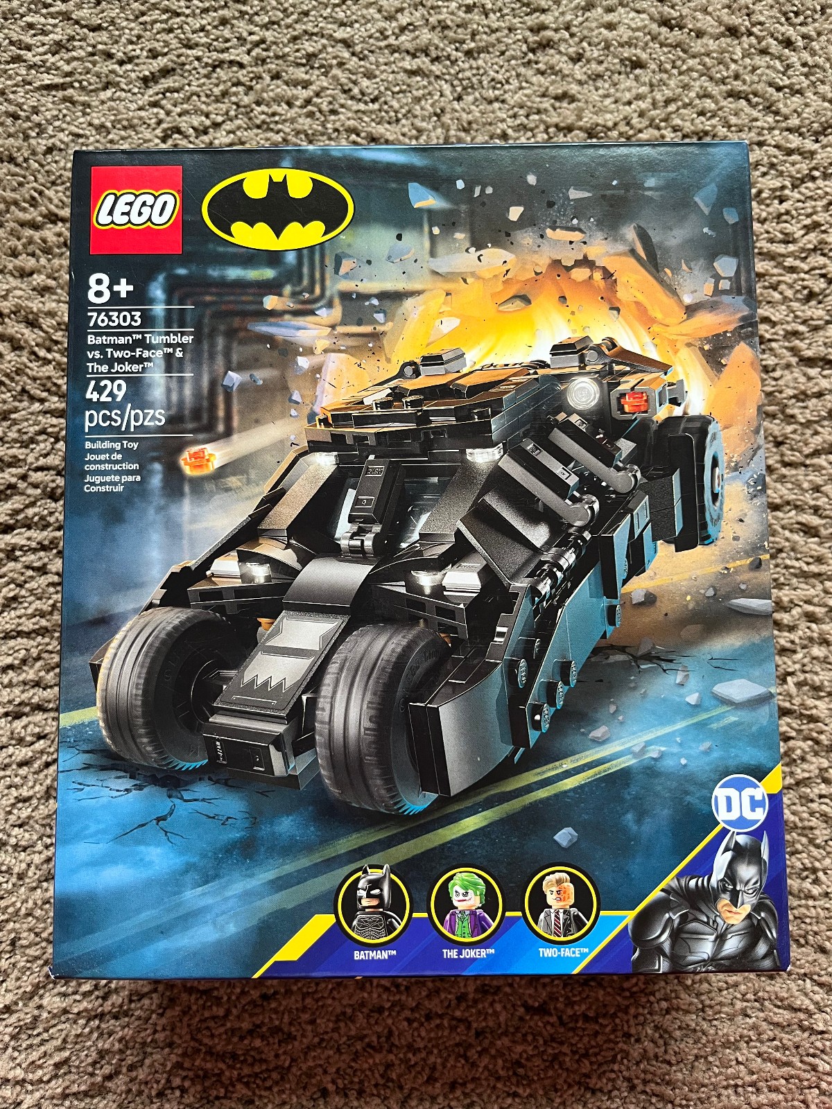 LEGO DC Batman: Tumbler vs. Two-Face & The Joker (76303) — Brand New / Sealed LEGO DC Batman: Tumbler vs. Two-Face & The Joker (76303) — Brand New / Sealed