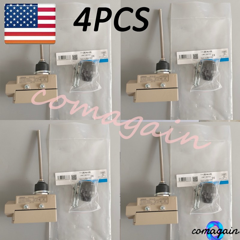 4pcs For Omron ZE-NJ-2S ZENJ2S Spring Wobble Lever Enclosed Limit Switch USA