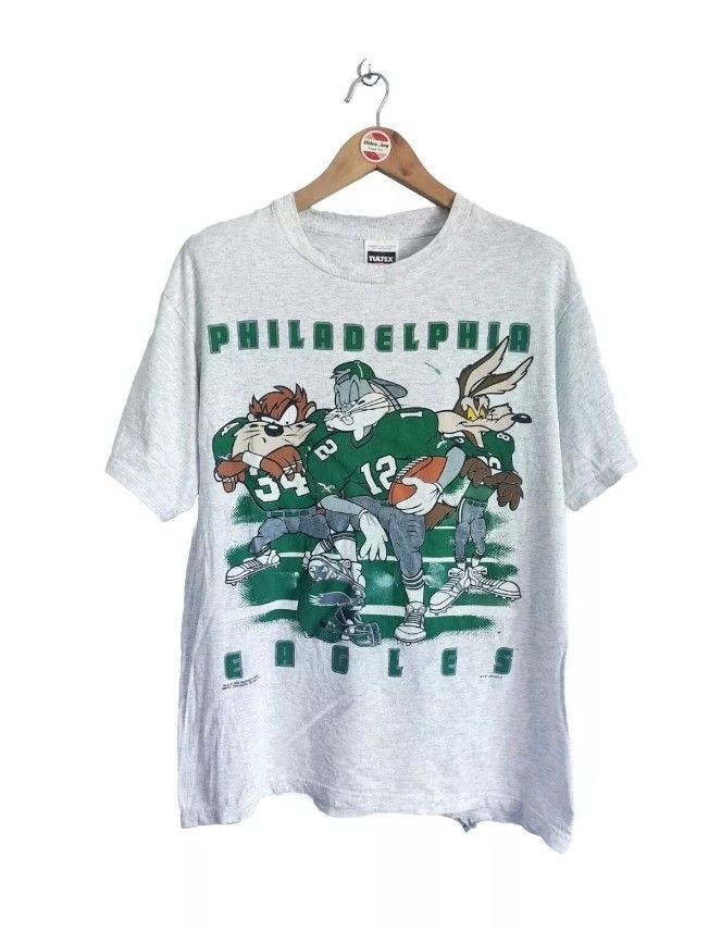 90s Rare Philadelphia Eagles NFL basic style Classic T shirt S-5XL HN1195