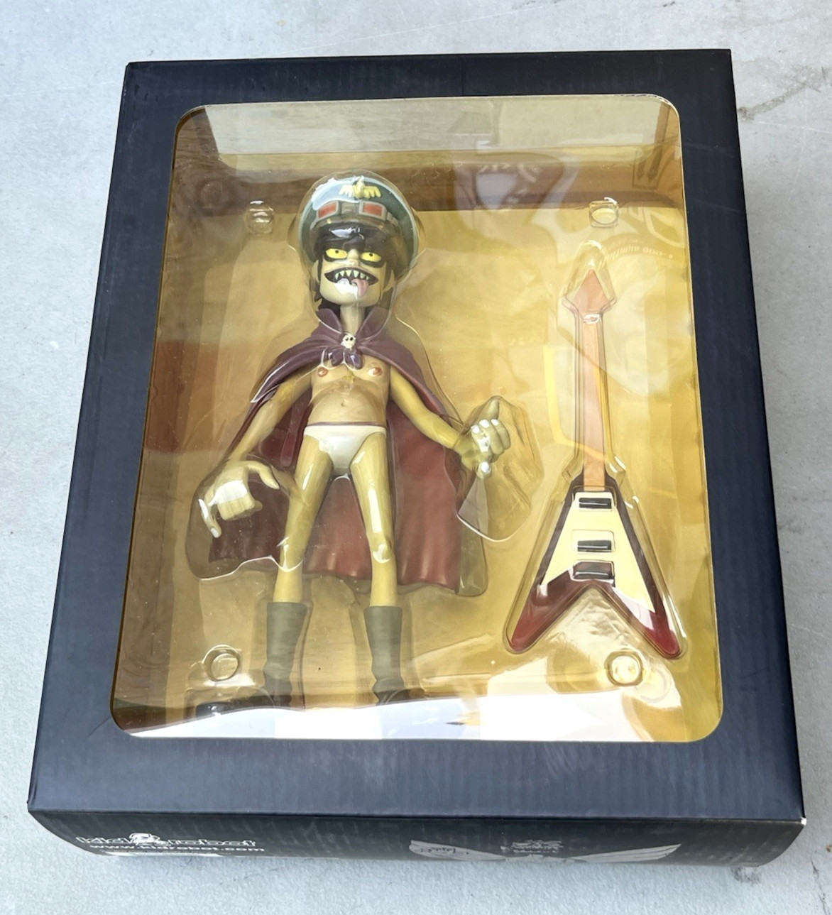 2006 Kidrobot x Gorillaz Murdoc Nicalls Vinyl Action Figure NEW Kid Robot CMYK