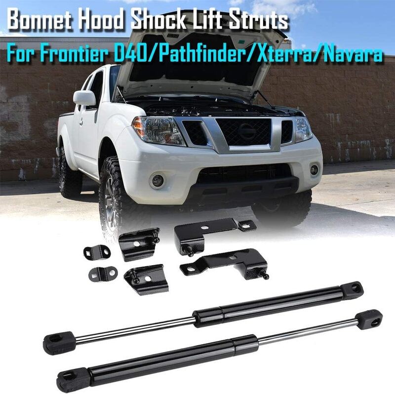 For Nissan Frontier Navara D40 2004-2018 Front Hood Lift Support Shock Strut Kit