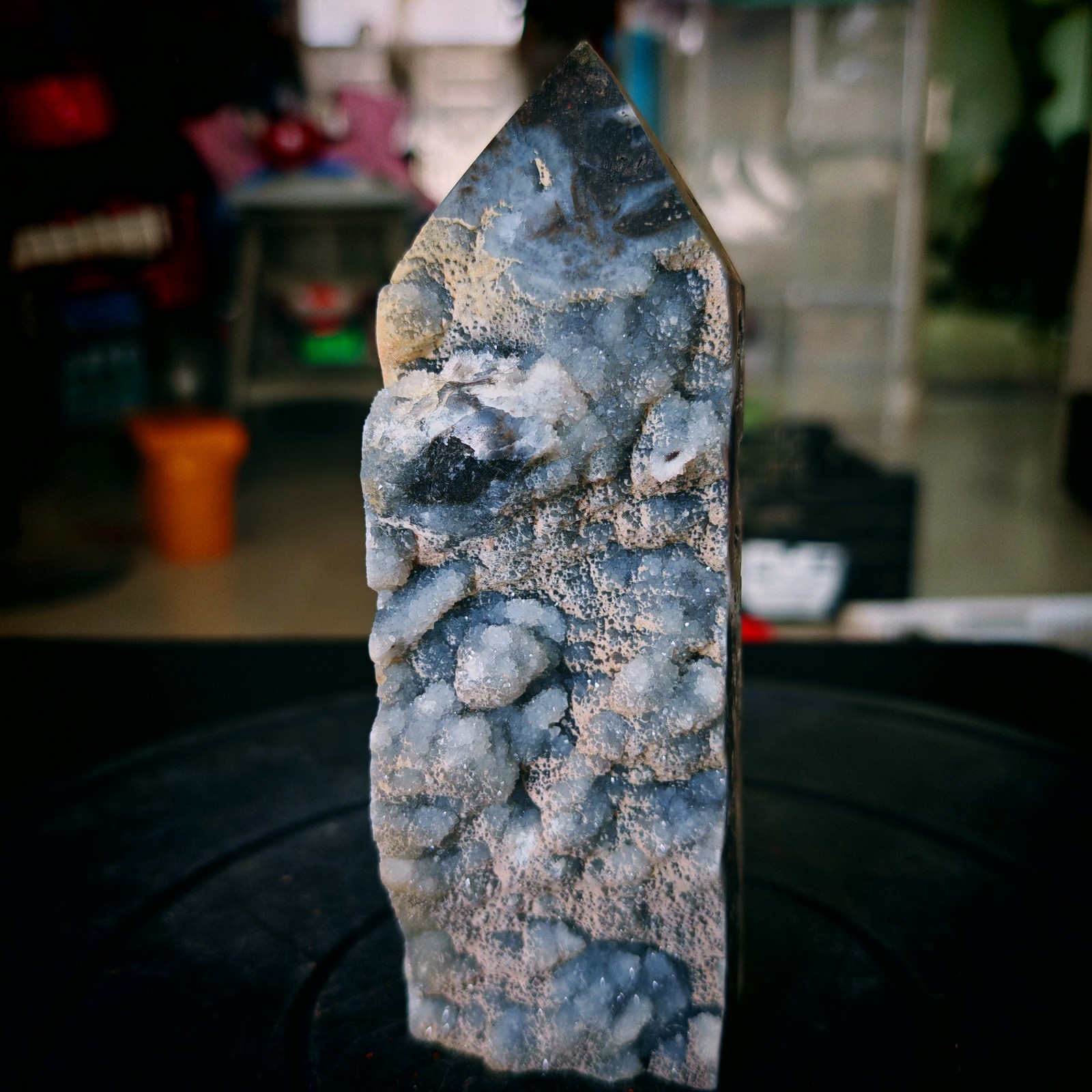 1.98LB Natural zinc ore raw stone tower crystal specimens Healing 0.9kg 1.98LB Natural zinc ore raw stone tower crystal specimens Healing 0.9kg