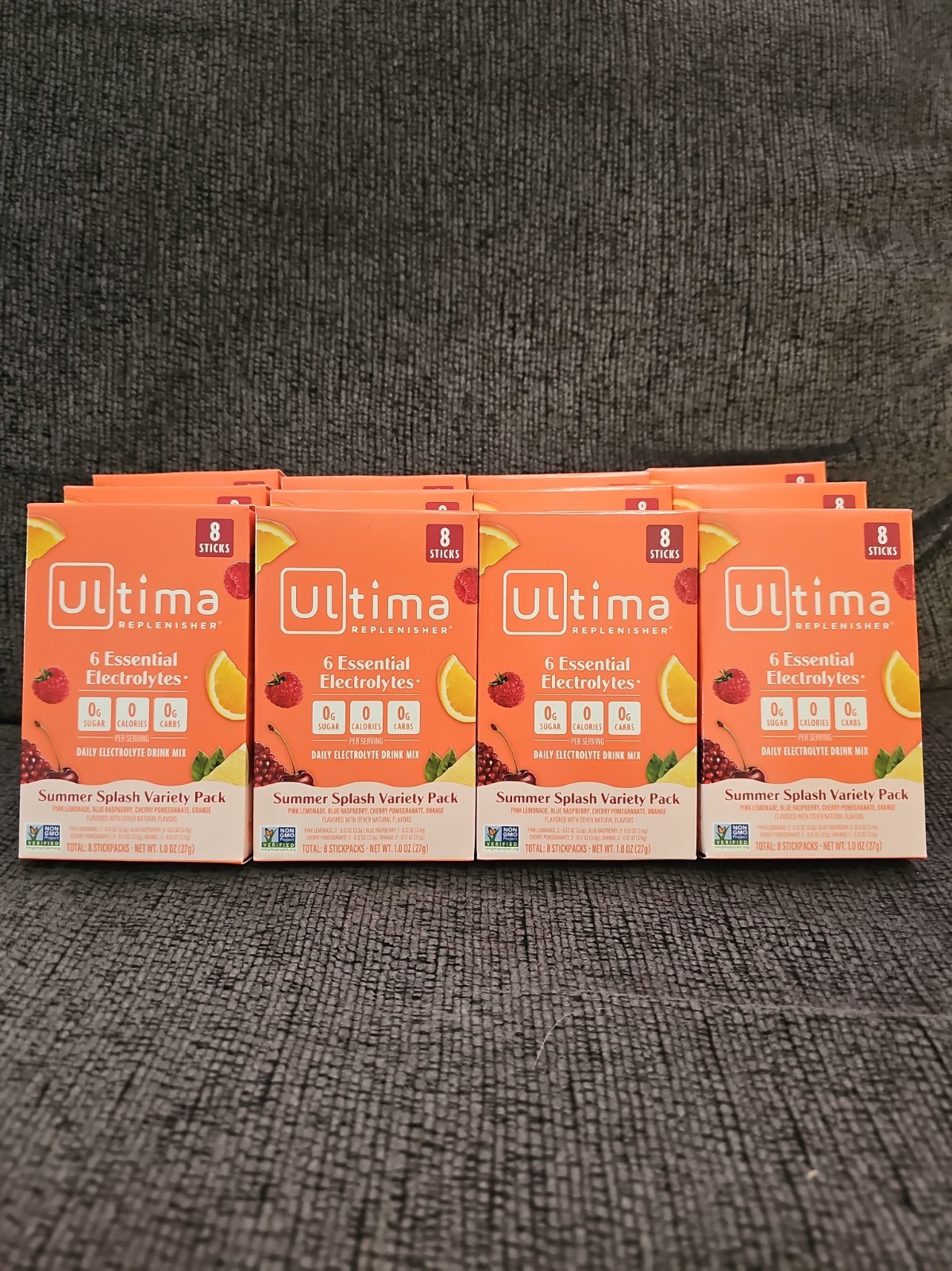 Lot Of 12 Ultima Replenisher Electrolyte Drink Mix Summer Splash Variety Packs Lot Of 12 Ultima Replenisher Electrolyte Drink Mix Summer Splash Variety Packs