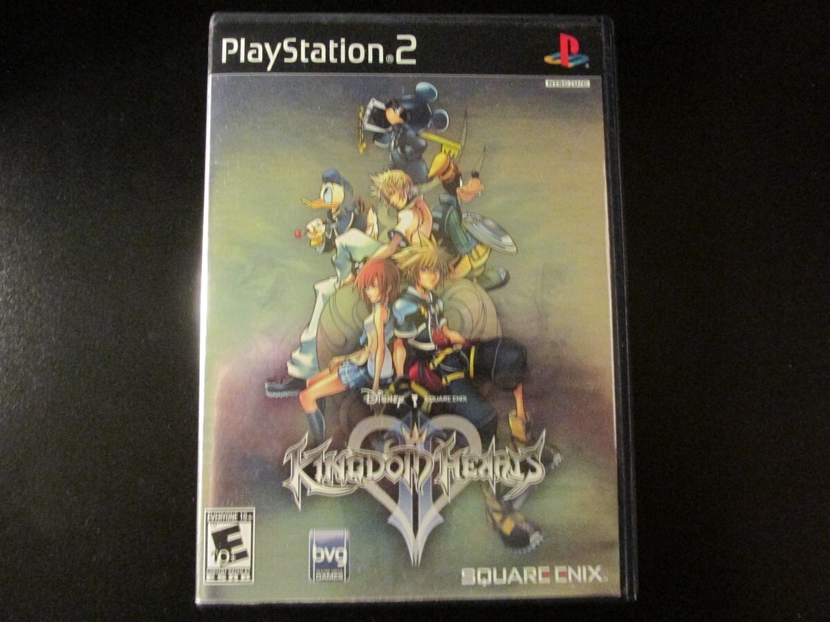Kingdom Hearts II (SONY PlayStation 2 2002) PS2 COMPLETE PRISTINE CONDITION MINT